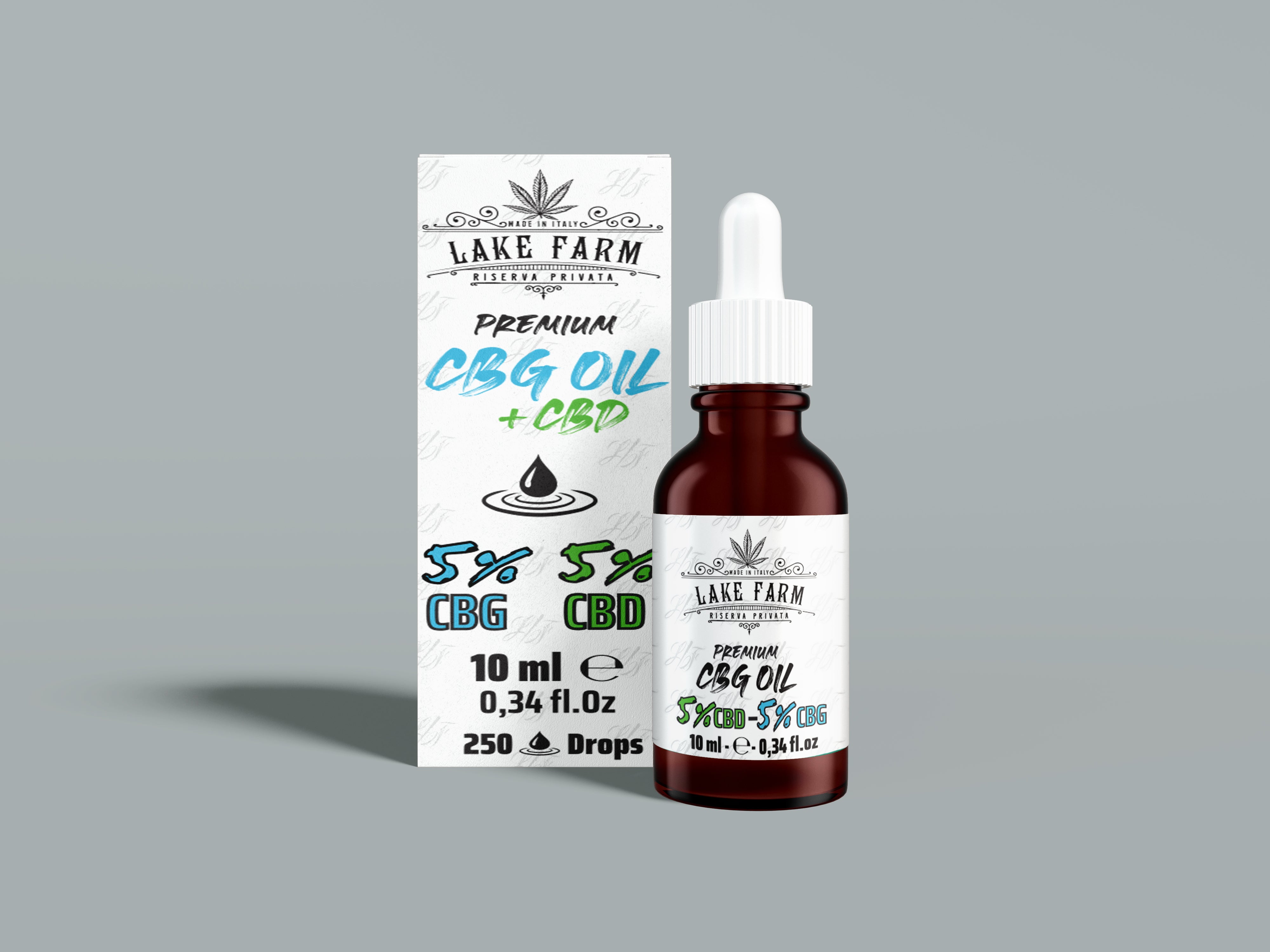 Olio 5% CBG + 5% CBD