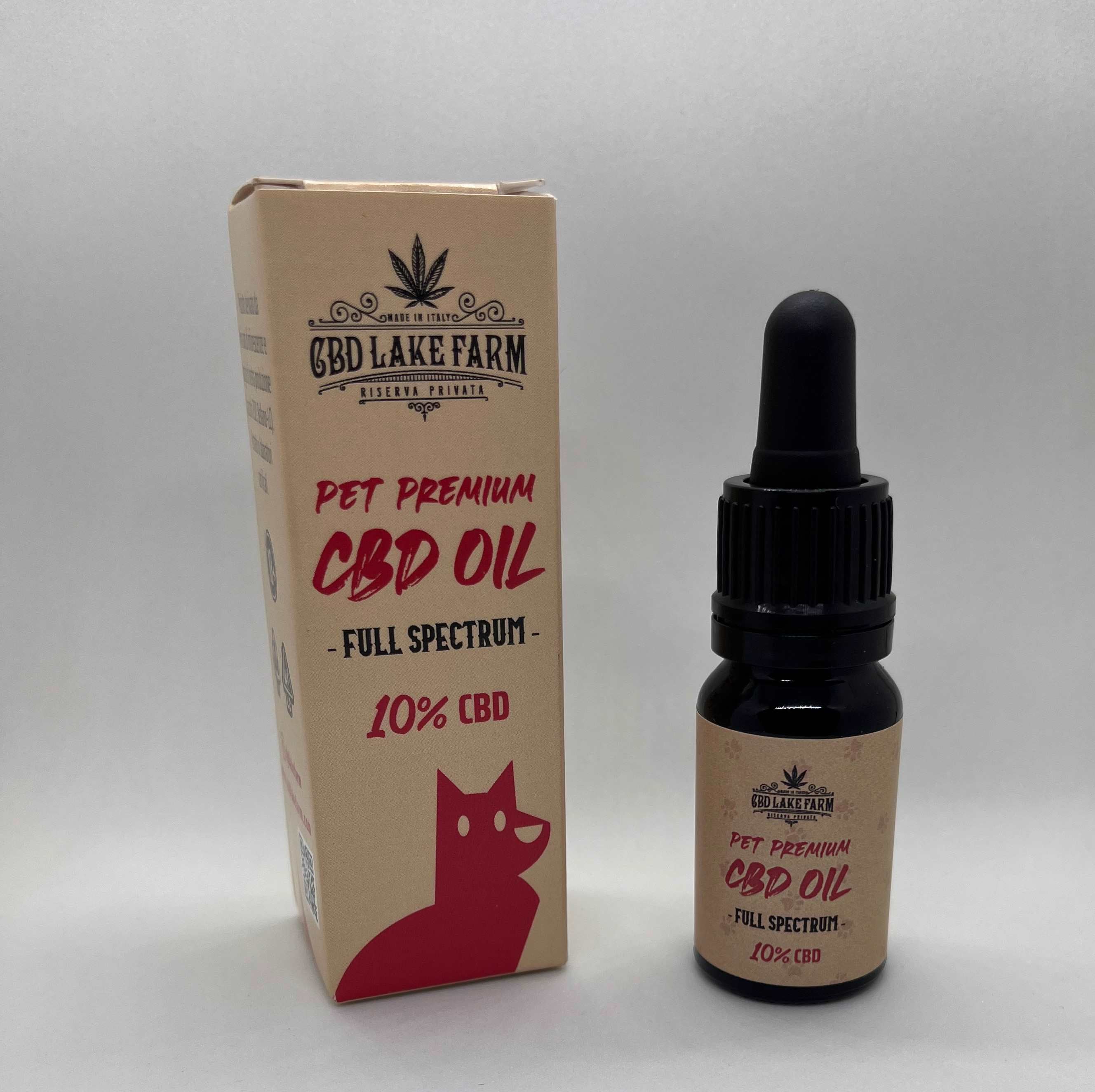 Olio CBD 10% per cani di grossa taglia