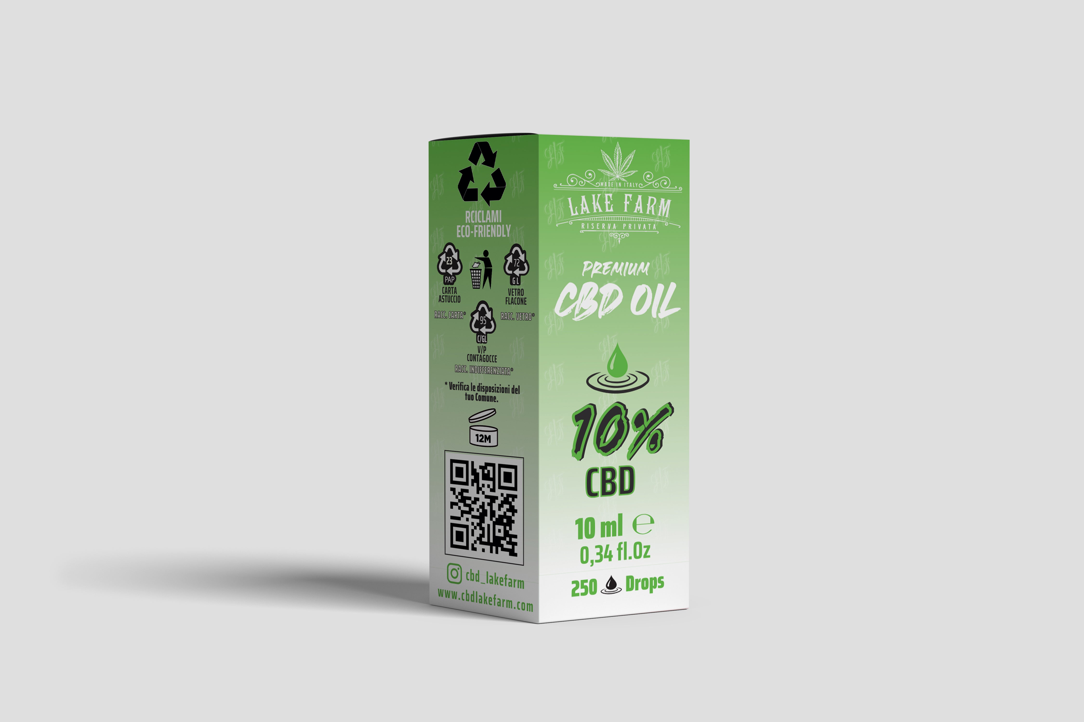 Olio 10% CBD